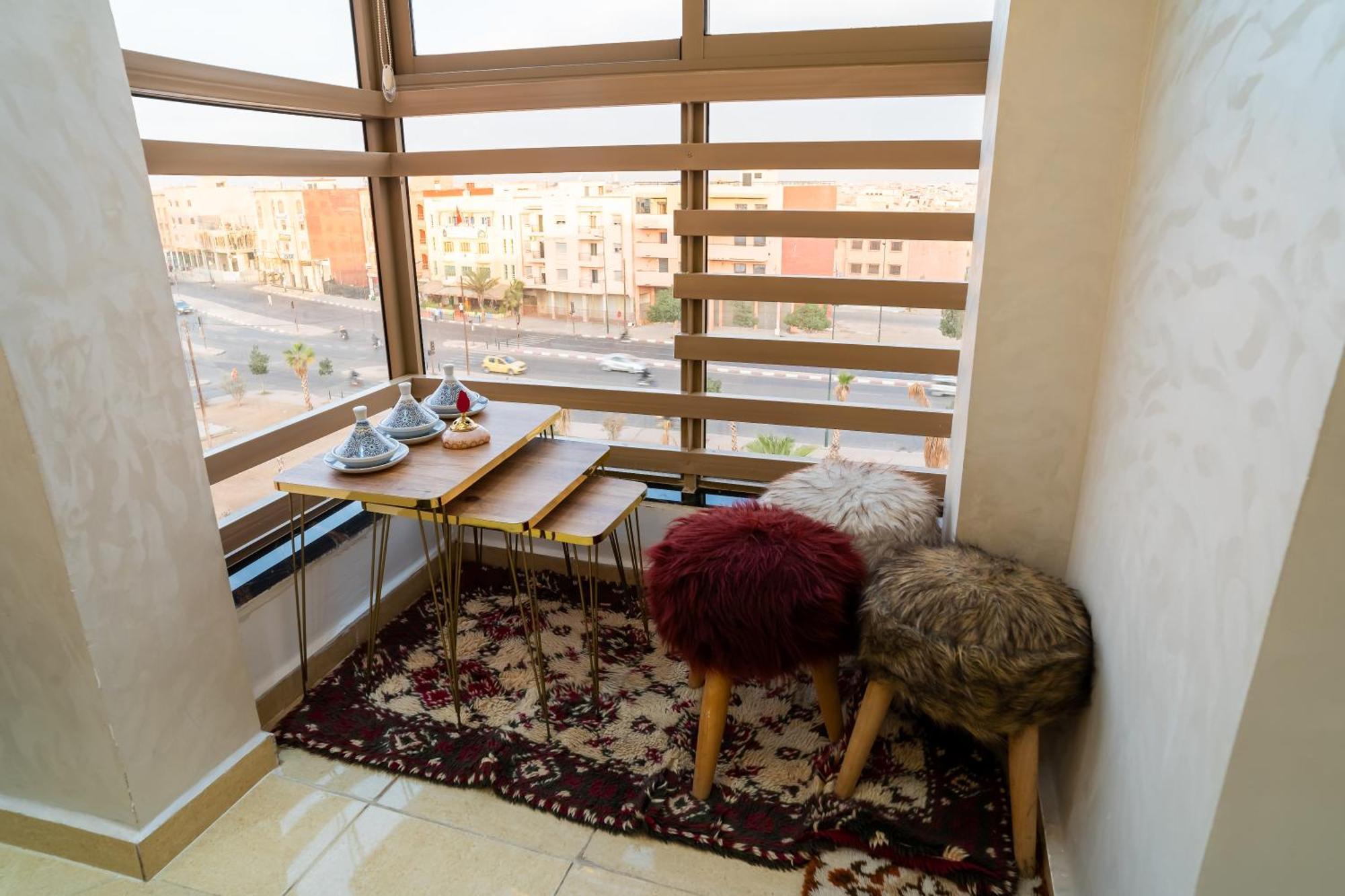 L'Horizon Aeroport Appartement Marrakesh Exterior foto